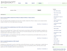 Tablet Screenshot of guides.bigbigsoft.com